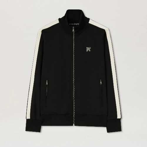 Palm Angels Monogram Black Track Jacket Palm Angels Monogram Black Track Jacket